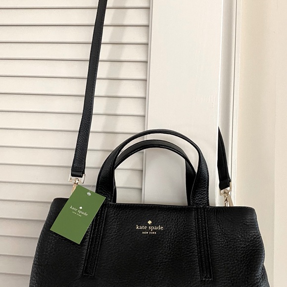 NEW Kate Spade New York Grey Street Cate Satchel in Black - Picture 2 of 9